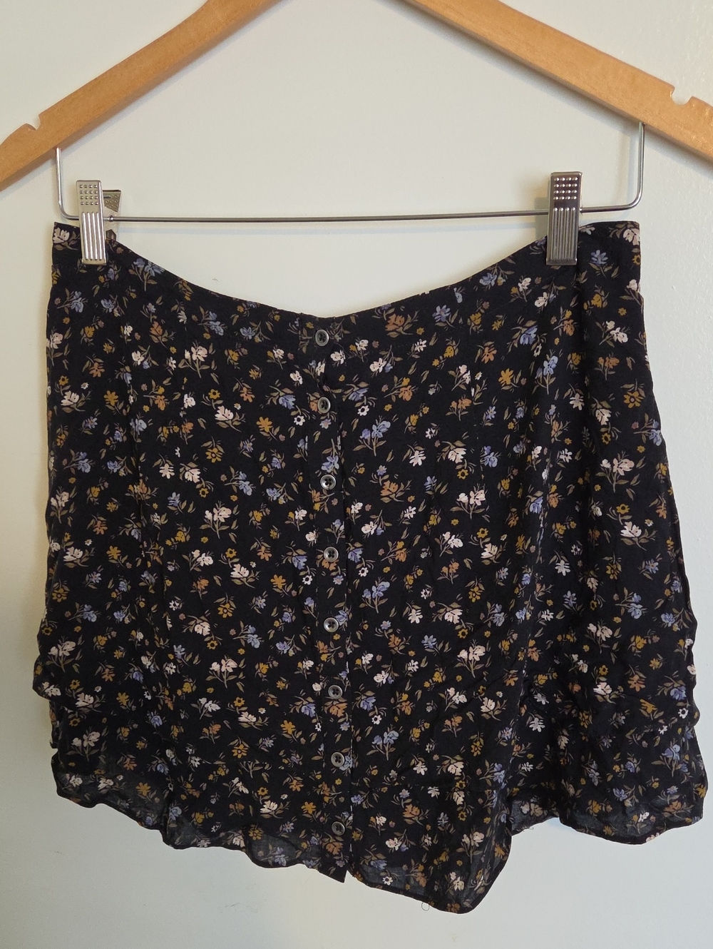 Free People She's A Dime Floral Button Down Skirt Small - Picture 4 of 10